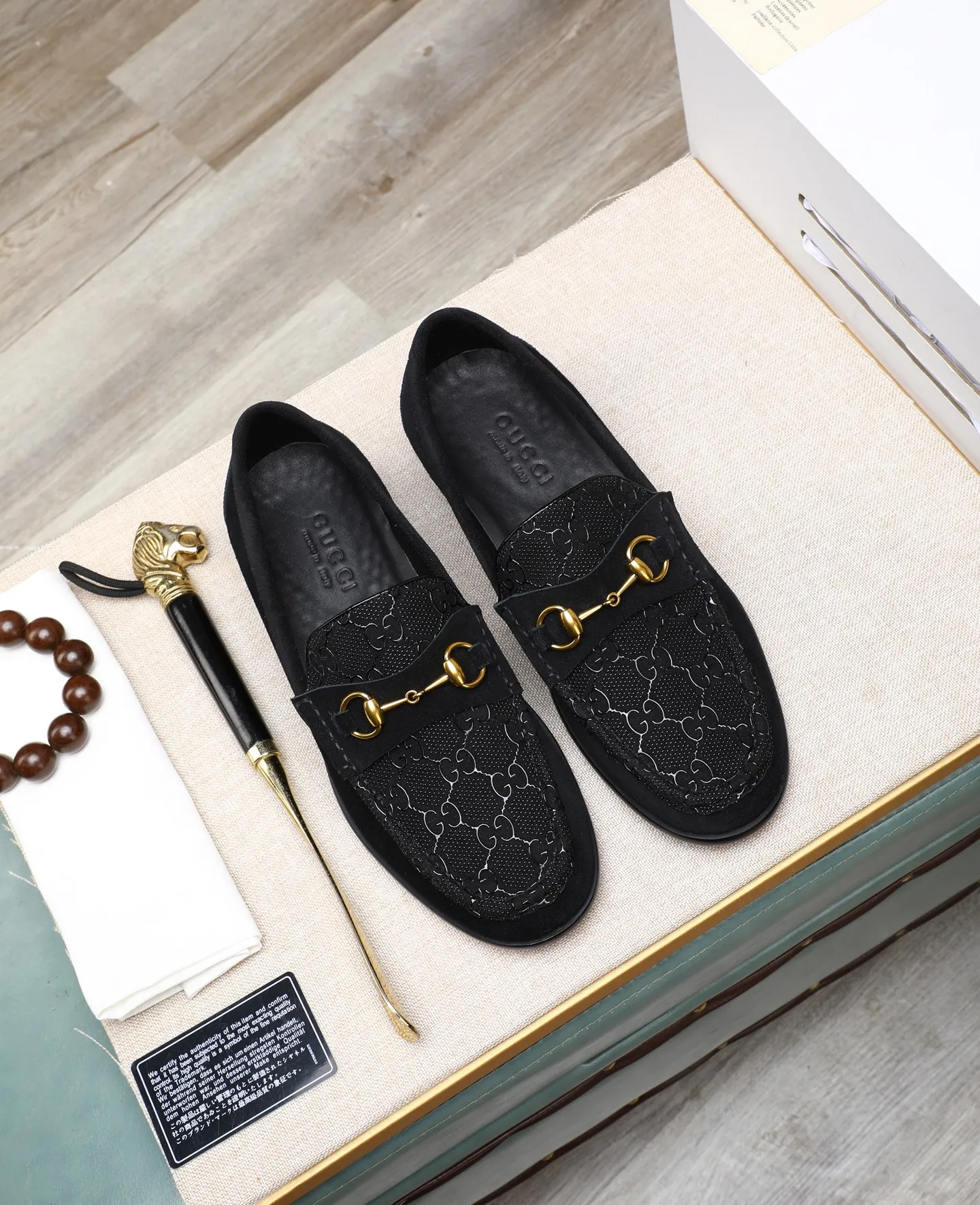 Men's shoes 💰500📛📛Original (water-dyed cow lining) GUCCI official website formal shoes🌀 Italian🇮🇹imported cowhide➕Top imported water-dyed cowhide lining💋Finely handmade Original bottom, the real thing looks better when photographed in person Standard size 38-44 (45 46 custom-made)
